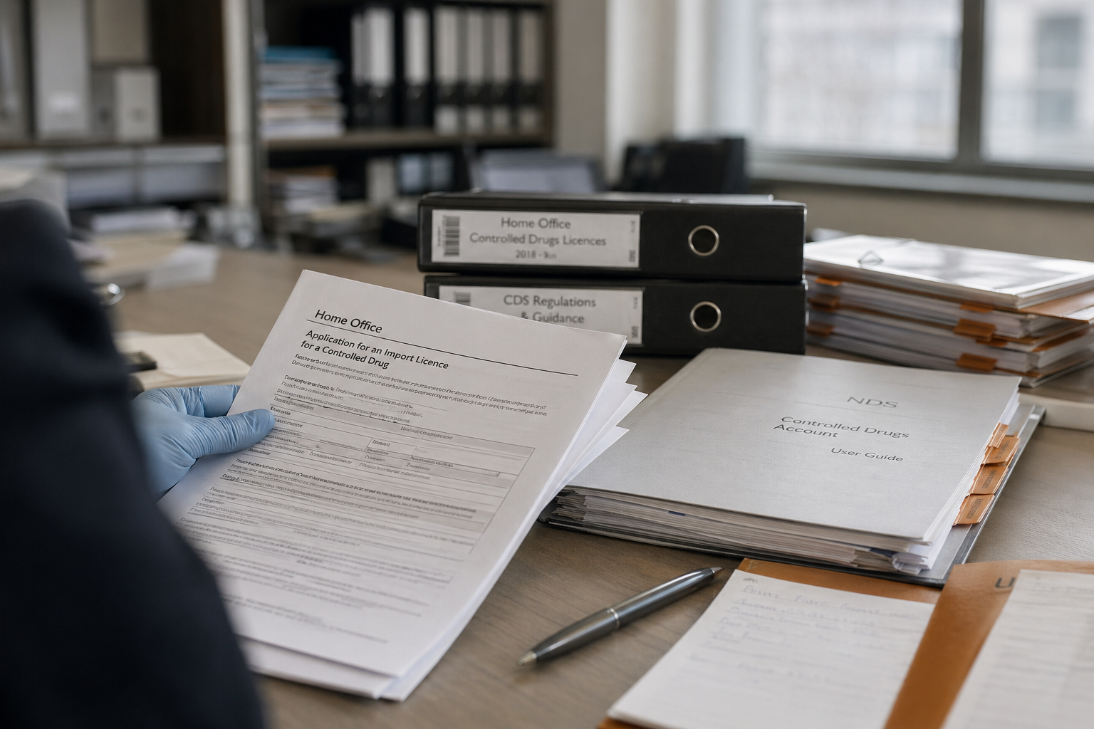 Controlled Drugs Import Licence: Home Office Requirements