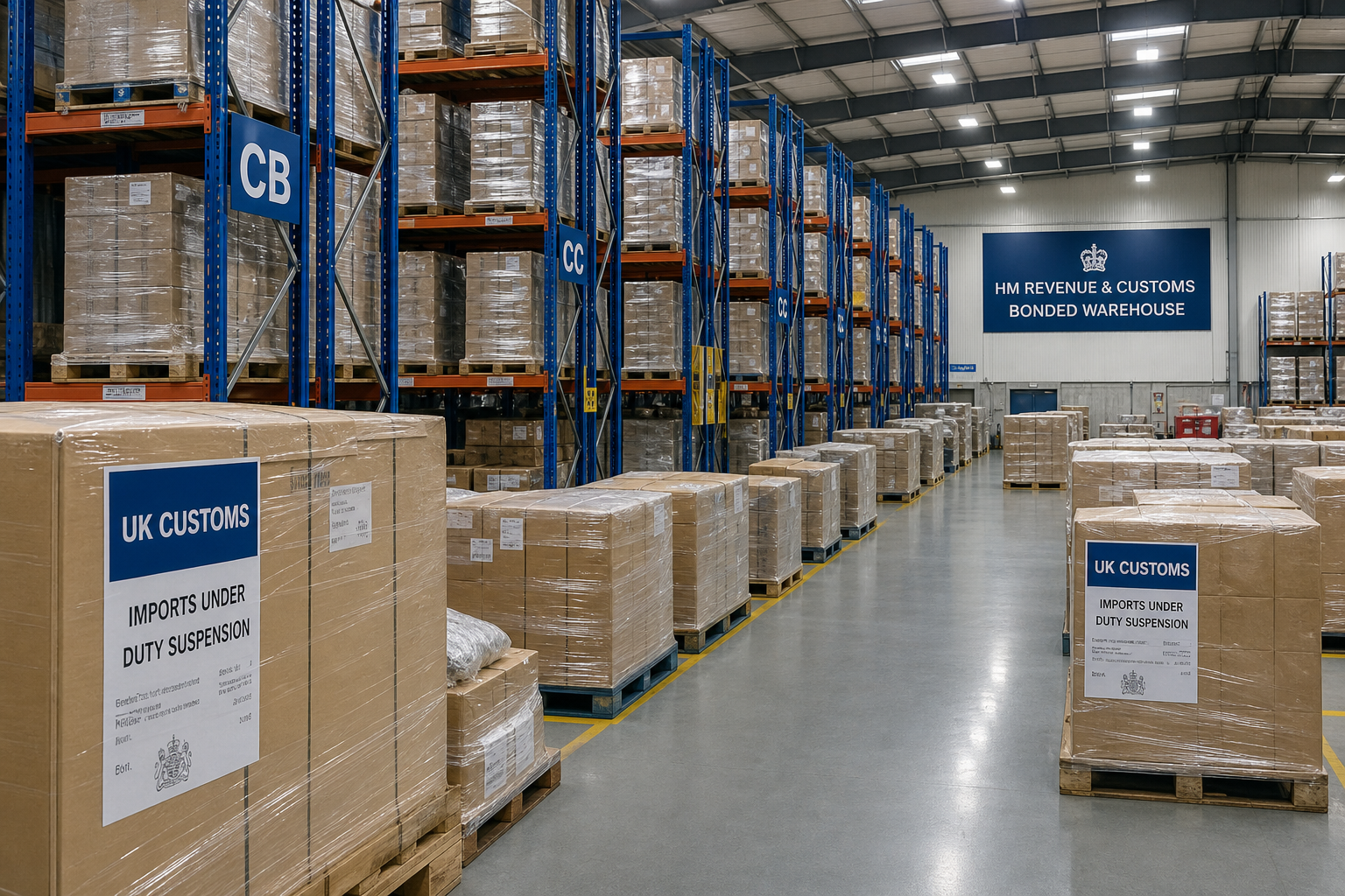 UK Customs Warehousing: Complete Duty Suspension Guide
