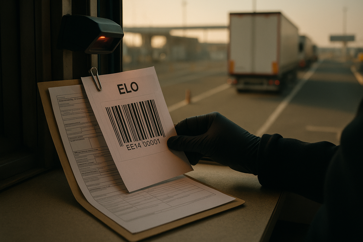 French ELO mandatory for UK hauliers