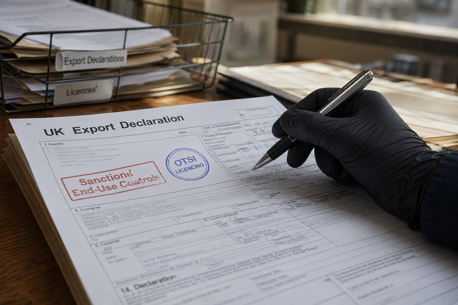 UK Sanctions End-Use Controls: New Export Licensing from April 2026